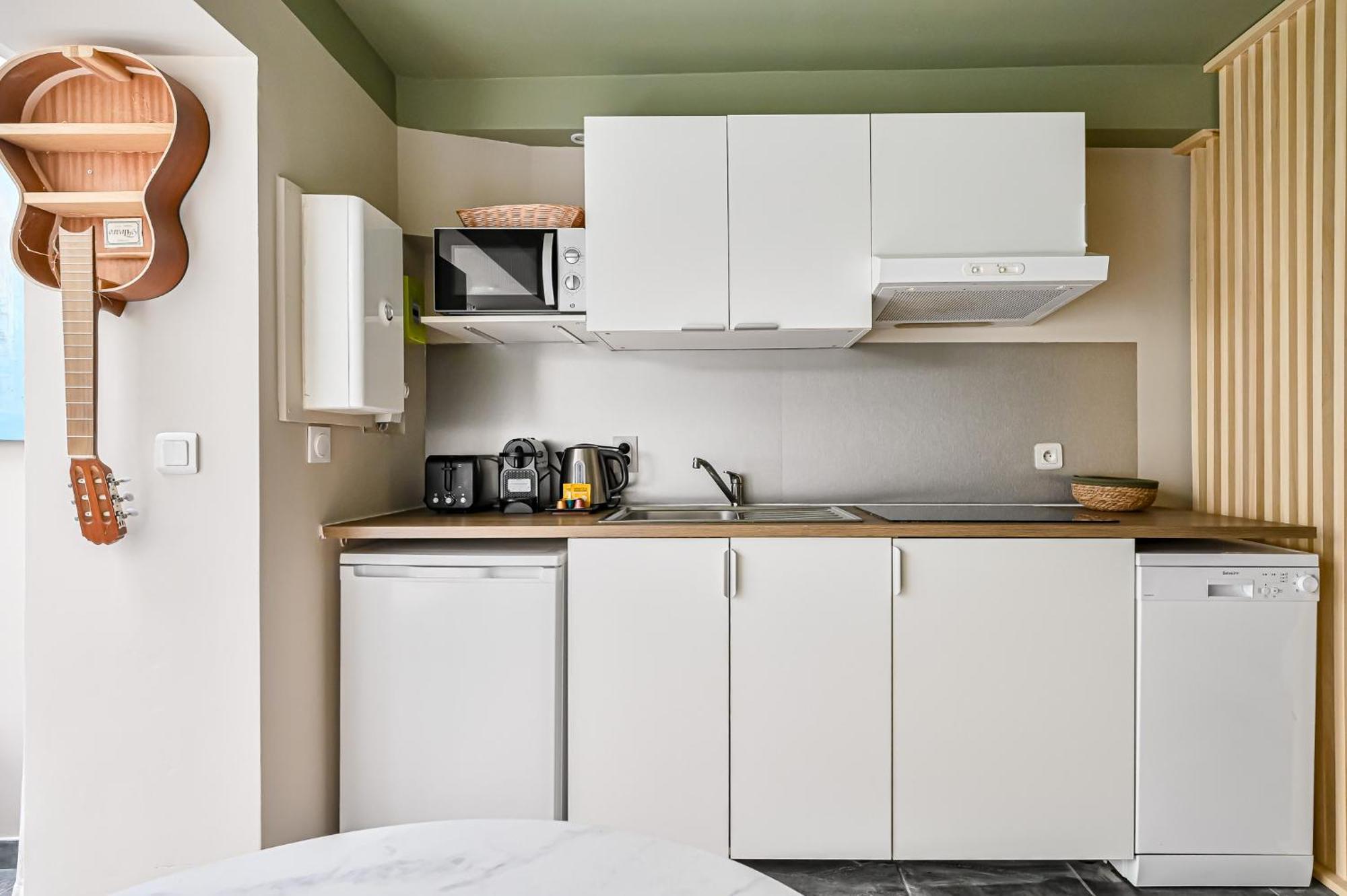Ferienwohnung L'Oasis Parisien - 2 Pers - Metro Oberkampf Exterior foto