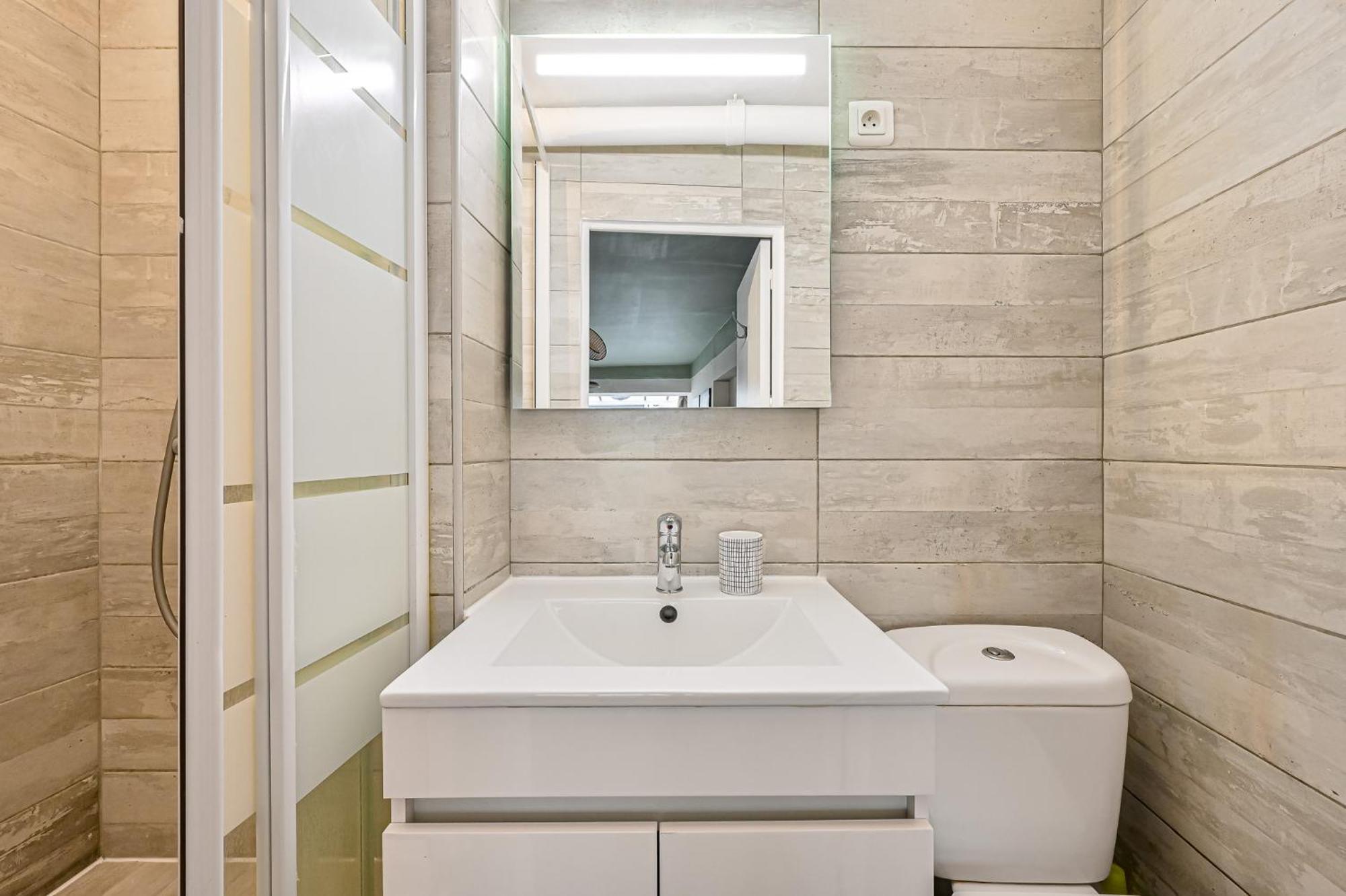Ferienwohnung L'Oasis Parisien - 2 Pers - Metro Oberkampf Exterior foto